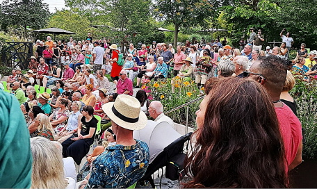 Der Ideen-Garten von Fa. Gramenz, ein idealer Ort f&uuml;r Events